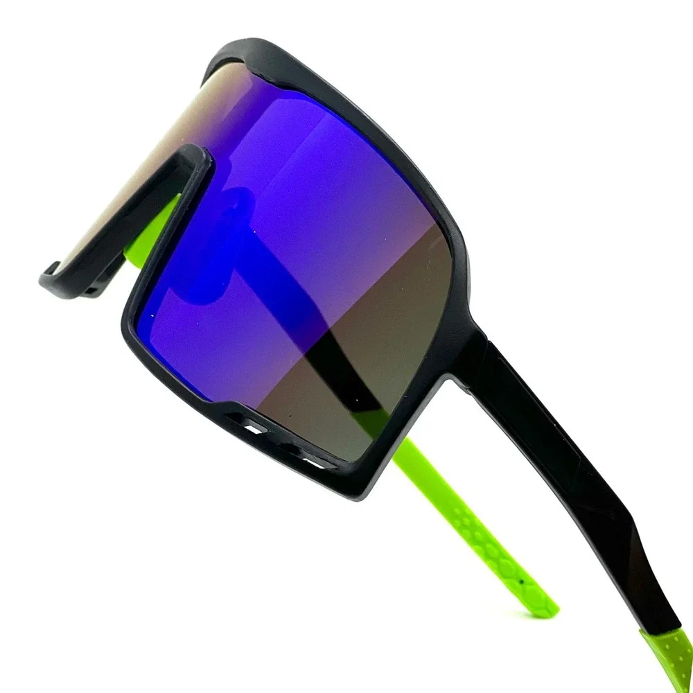 Oversized One Piece Blade Sports Shield Baseball Cycling Sunglasses Mirror Gafas